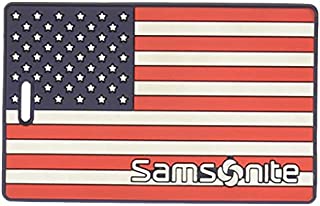 Samsonite Designer Luggage ID Tag, American Flag, One Size