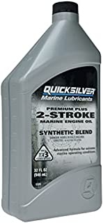 Quicksilver 858027Q01 Premium Plus Two-Cycle TC-W3 Oil for 2-Cycle Mercury, Mariner, Force, Mercury Jet Drive Outboards and Mercury Sport Jet Engines, 1 Gallon Bottle