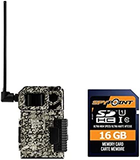 SPYPOINT Link-Micro-LTE Cellular Trail Camera with 16 GB Spypoint Micro SD Card (Link-Micro-LTE) 2020 Edition (AT&T)