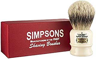 Simpsons Chubby Super Badger Shaving Brush (Chubby CH2 Super)