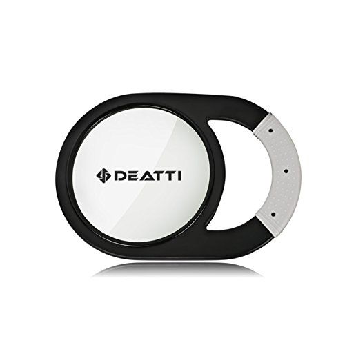 DEATTI Unbreakable Hand Mirror with Silicone Handle for Salon or Barber Shops