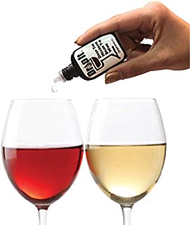 Drop It Wine Drops, 2 Pack  Natural Wine Sulfite Remover and Wine Tannin Remover  Treats Up To 55 Glasses of Wine, Works in Just 20 Seconds  Discreet, A Wine Filter or Wine Wand Alternative