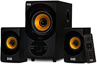 Acoustic Audio by Goldwood Bluetooth 2.1 Speaker System 2.1-Channel Home Theater Speaker System, Black (AA2170)