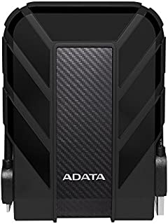 ADATA HD710 Pro 2TB USB 3.1 IP68 Waterproof/Shockproof/Dustproof Ruggedized External Hard Drive, Black (AHD710P-2TU31-CBK)