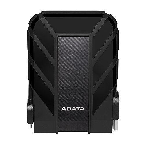 ADATA HD710 Pro 2TB USB 3.1 IP68 Waterproof/Shockproof/Dustproof Ruggedized External Hard Drive, Black (AHD710P-2TU31-CBK)