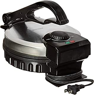 Brentwood TS127 Stainless Steel Non-Stick Electric Tortilla Maker