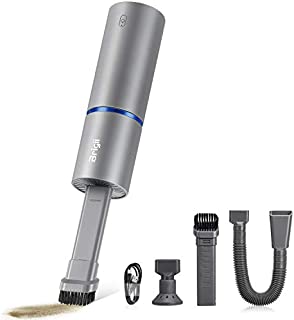 Brigii Mini Vacuum, Air Duster and Hand Pump 3 in 1, Small Cordless Handheld Vacuum, USB Rechargeable, Easy to Clean Desktop, Keyboard, Drawer, Car Interior and Other Crevices, Small Spaces -Y120 Pro