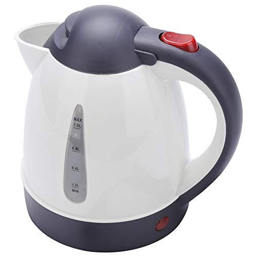 1l Electric Kettle Maxmartt Car Electric Kettle Road Trip Travel Cigarette Lighter DC12V / 24V Heated Water Tea Coffee Kettle Auto Shut Off (1000ml (Kettle) (12V)