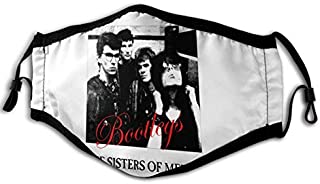 Binrate Sisters of Mercy bootlegs Unisex Reusable Dust Face Cover with Comfortable Dust Mouth Cover with Adjustable Earloops