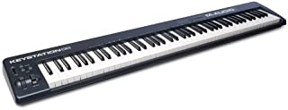 M-Audio Keystation 88 II - 88 Key USB/MIDI Keyboard Controller with Velocity-Sensitive Semi-Weighted Keys Including Production Software for Mac & PC