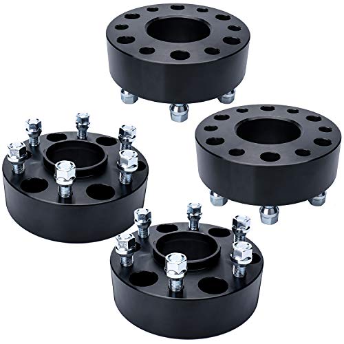 IRONTEK 2'' Hubcentric for Chevy GMC 6x5.5/6x139.7mm 14x1.5 Studs 78.1 Bore Wheel Spacers for 99-19 Silverado 1500/Cadillac Escalade, 01-19 Chevy Tahoe, 00-14 Suburban 1500, GMC Yukon XL/Sierra 1500