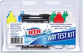 HTH 1273 6-Way Test Kit Swimming Pools Chemical Tester