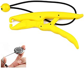 LBZE Plastic Lipgrip Floating Fishing Pliers, Floating Plastic Lip Pliers with Lanyard, 6.8