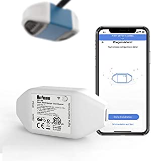 Refoss Smart Wi-Fi Garage Door Opener, APP Control, Compatible with Alexa, Google Assistant, No Hub Needed