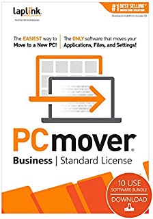 Laplink PCmover Business | Instant Download | PC to PC Migration Software | 10 Use | Automatic Deployment of New PCs