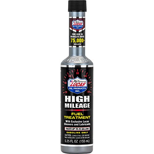 Lucas Oil High Mileage Fuel Treatment/24x1/5.25 Ounce