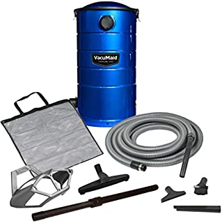 VacuMaid GV50B Wall Mounted Garage and Car Vacuum with 50 ft hose and Tools