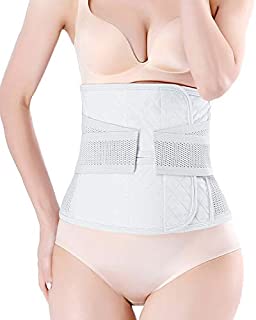 C-Section Postpartum Belly Wrap Plus Size Recovery Belly Band Postpartum Abdominal Binder(X-Large)