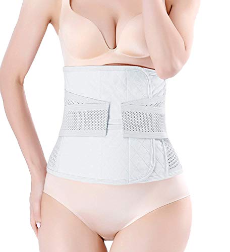 C-Section Postpartum Belly Wrap Plus Size Recovery Belly Band Postpartum Abdominal Binder(X-Large)