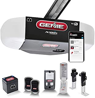 Genie StealthDrive Connect Model 7155-TKV Smartphone-Controlled Ultra-Quiet Strong Belt Drive Garage Door Opener, Wi-Fi & Battery, Backup - Works with Amazon Alexa & Google Assistant