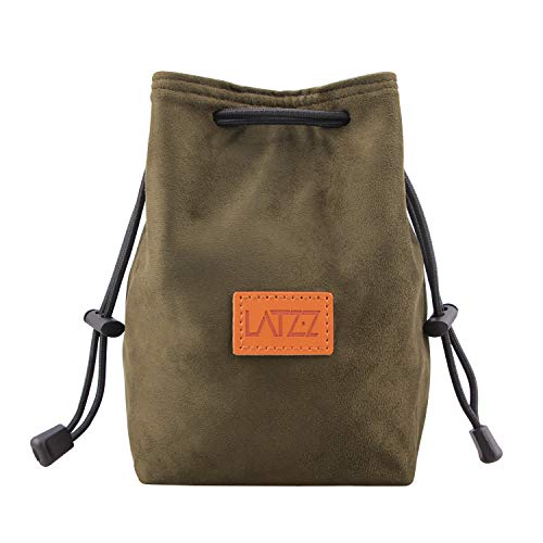 Camera Case, LATZZ Drawstring Bag, Vintage DSLR Camera Bag Soft Lens Case Gadget for Traveling and Canon Nikon Sony SLR Storage