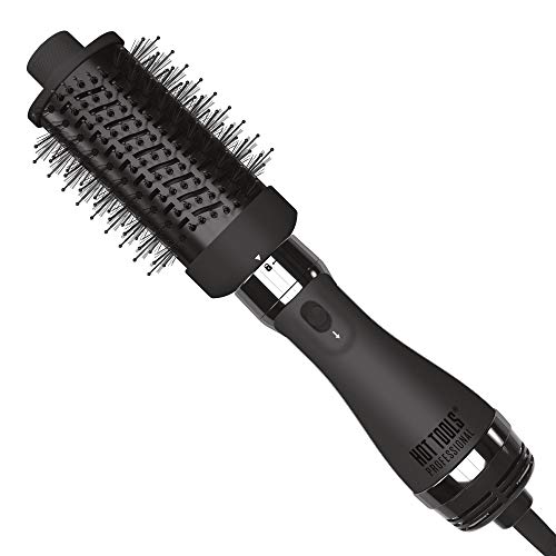 HOT TOOLS Professional Black Gold Detachable One-Step Volumizer and Hair Dryer, 2.4