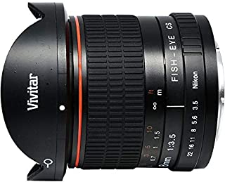 Vivitar 8mm f/3.5 Fisheye Lens (for Canon EOS Cameras)