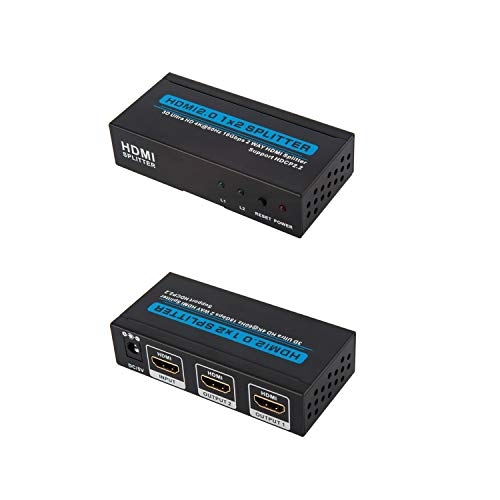 CNE86960 HDMI Splitter Amplifier 1 In to 2 Out Dual Display