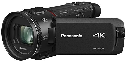 Panasonic HC-WXF1 4K Cinema-like Camcorder, 24x Leica Dicomar Lens, 1/2.5