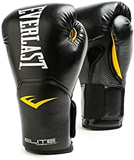 Everlast Elite Pro Style Training Gloves, Black, 16 oz