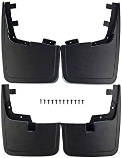 A-Premium Splash Guards Mud Flaps Mudflaps Molded Replacement for Ford F-150 F150 2015-2019 Without Factory Fender Flares Front and Rear 4-PC Set