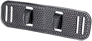 BackUpBrace Duty Belt Back Support (Basket Weave Leather) - For Use With Police Utility Belt - Reduce Strain, Pressure and Pain While Supporting Your Lower Back - Designed for Men & Women