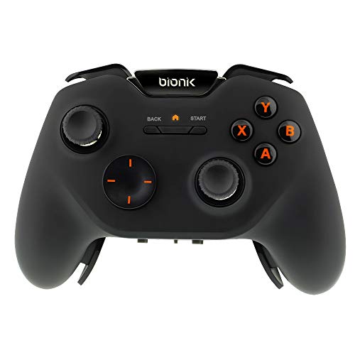 Bionik VULKAN Advanced Wireless Gaming Controller- for Windows PC, Android, Steam and VR Devices with Programmable Paddle Buttons- Dual Connectivity (BNK-9046)