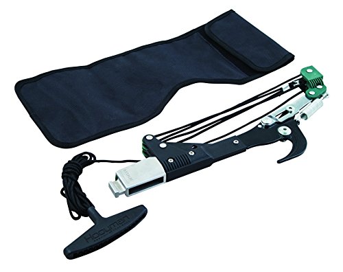 Hooyman Extendable Tree Saw Lopper Attachment with Curved Bypass Cutting Blade and Carrying Case for Cutting Trimming Hunting and Camping