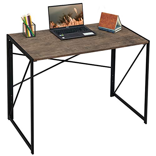 Coavas Folding Desk No Assembly Required, 40