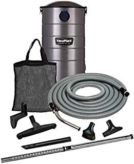 VacuMaid GV30PRO Wall Mounted Garage and Car Vacuum with 30 ft. Hose and Tools.