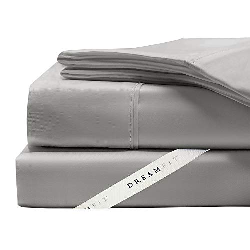 DreamFit Degree 4 Egyptian Cotton Split California King Sheet Set, Gray