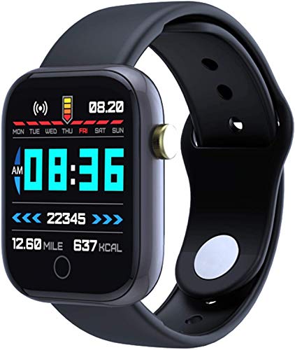 Smart Watch Fitness Tracker 1.3 in HD Screen with Heart Rate Monitor Blood Oxygen Meter Sleep Step Tracking Customize Dial IP68 Waterproof Smartwatch Compatible with iOS Android Apple for Men Women