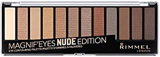 Rimmel Magnif'eyes Eyeshadow Palette, 001 Nude Edition, Pack of 1