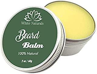 FATHER'S DAY SALE! Organic Beard Balm To Style Your Beard, Healthy Herbal Nutrition with Natural Argan Oil, Shea Butter, Vitamins and Wax Boost for Ultimate Shine, Softens &Soothes