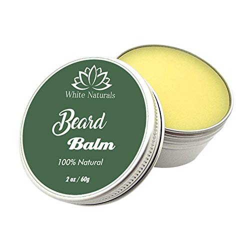 FATHER'S DAY SALE! Organic Beard Balm To Style Your Beard, Healthy Herbal Nutrition with Natural Argan Oil, Shea Butter, Vitamins and Wax Boost for Ultimate Shine, Softens &Soothes