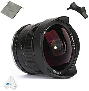 7artisans 7.5mm F2.8 APS-C Wide Angle Fisheye Fixed Lens for Sony E Mount Cameras A7 A7II A7R A7RII A7S A7SII A6500 A6300 A6000 A5100