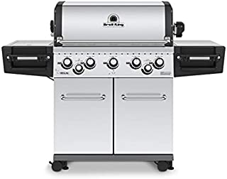 Broil King 958344 Regal S590 Pro Gas Grill, 5-Burner, Stainless Steel