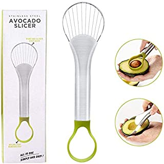 Multifunctional 2 in 1 Avocado Cutter Slicer Peeler Scoop Slices Kitchen Tool