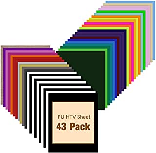 HTV Heat Transfer Vinyl Bundle - 43 Pack 12