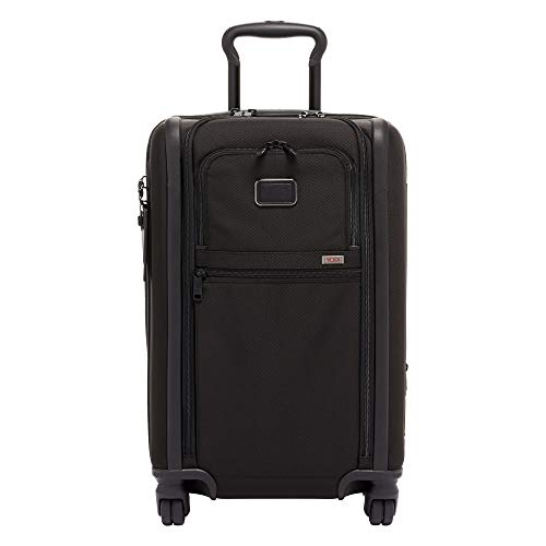 TUMI - Alpha 3 Expandable International 4 Wheeled Carry-On Luggage - 22 Inch Rolling Suitcase for Men and Women - Black