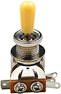 AYUBOUSAGibon Les Paul Guitar Toggle Switch 3-way Pickup Selector for Electric Guitar, Cream Tip