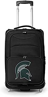 Denco Michigan State Spartans 21 Rolling Carry-On Luggage - Travel in Style  Michigan State University Officially Licensed Bag - Great for Airports & Trips