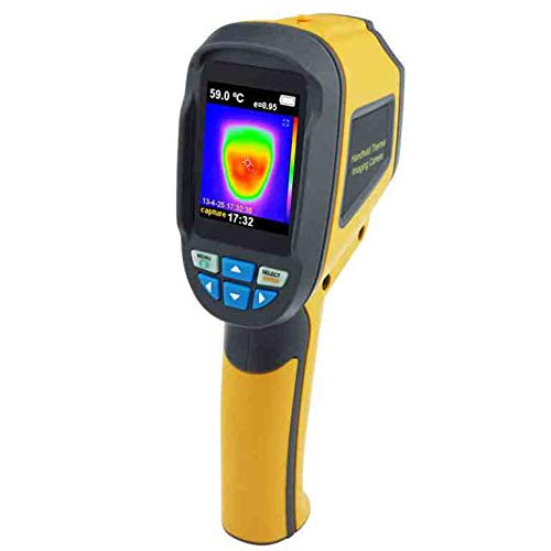 Thermal Imaging Camera 60x60 Infrared Thermal Imager 3600 Pixel Temperature Emissivity Tester Heat Detection for Medical, Industrial, Agricultural, Automotive use