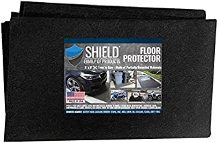 Shield Family Floor Protector - Premium Absorbent Oil Mat  Reusable/Durable/Waterproof  Protects Garage Floor Surface  Garage Shop Mat  Floor Mat for Golf Carts, ATVs, Motorcycles - 5ftx8ft